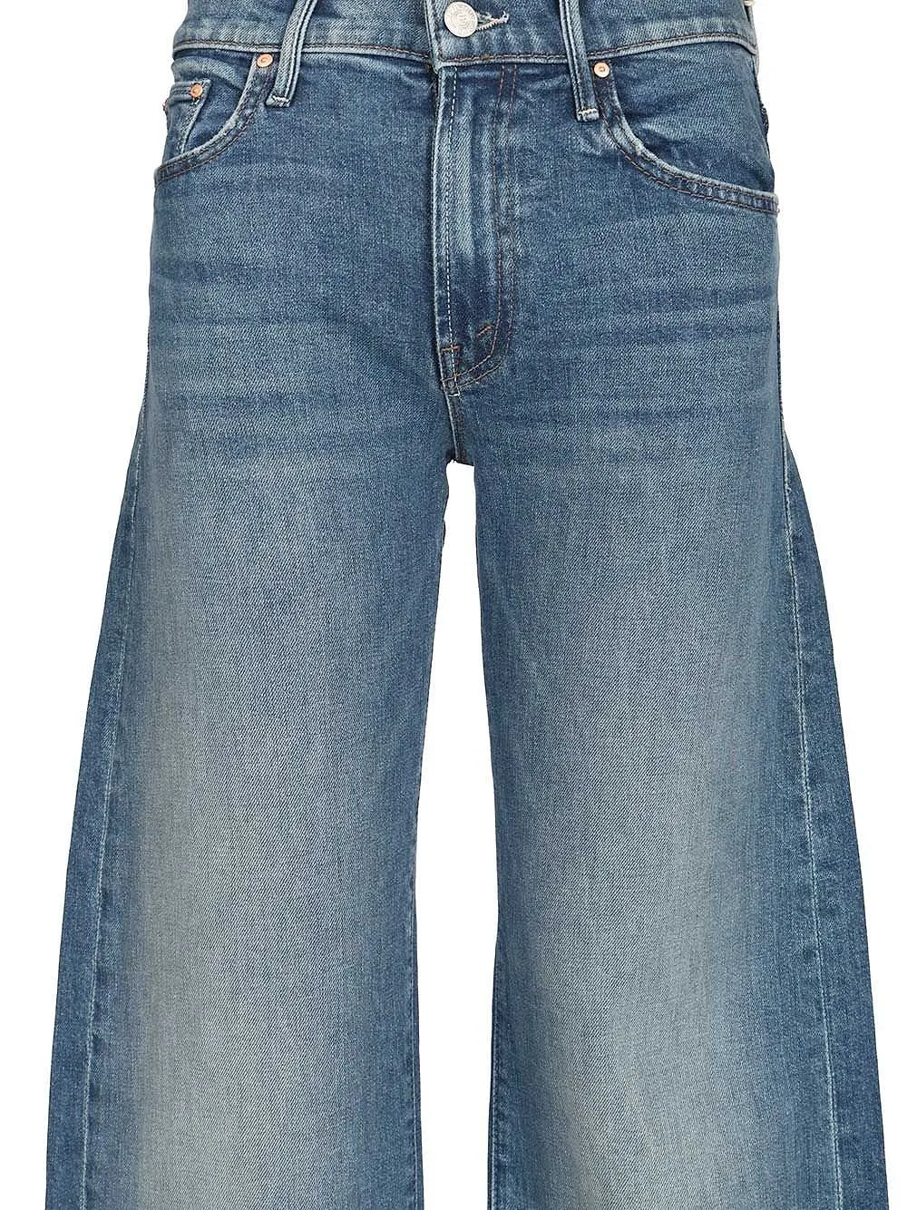 Mother The Mid Rise Lasso Sneak Jeans