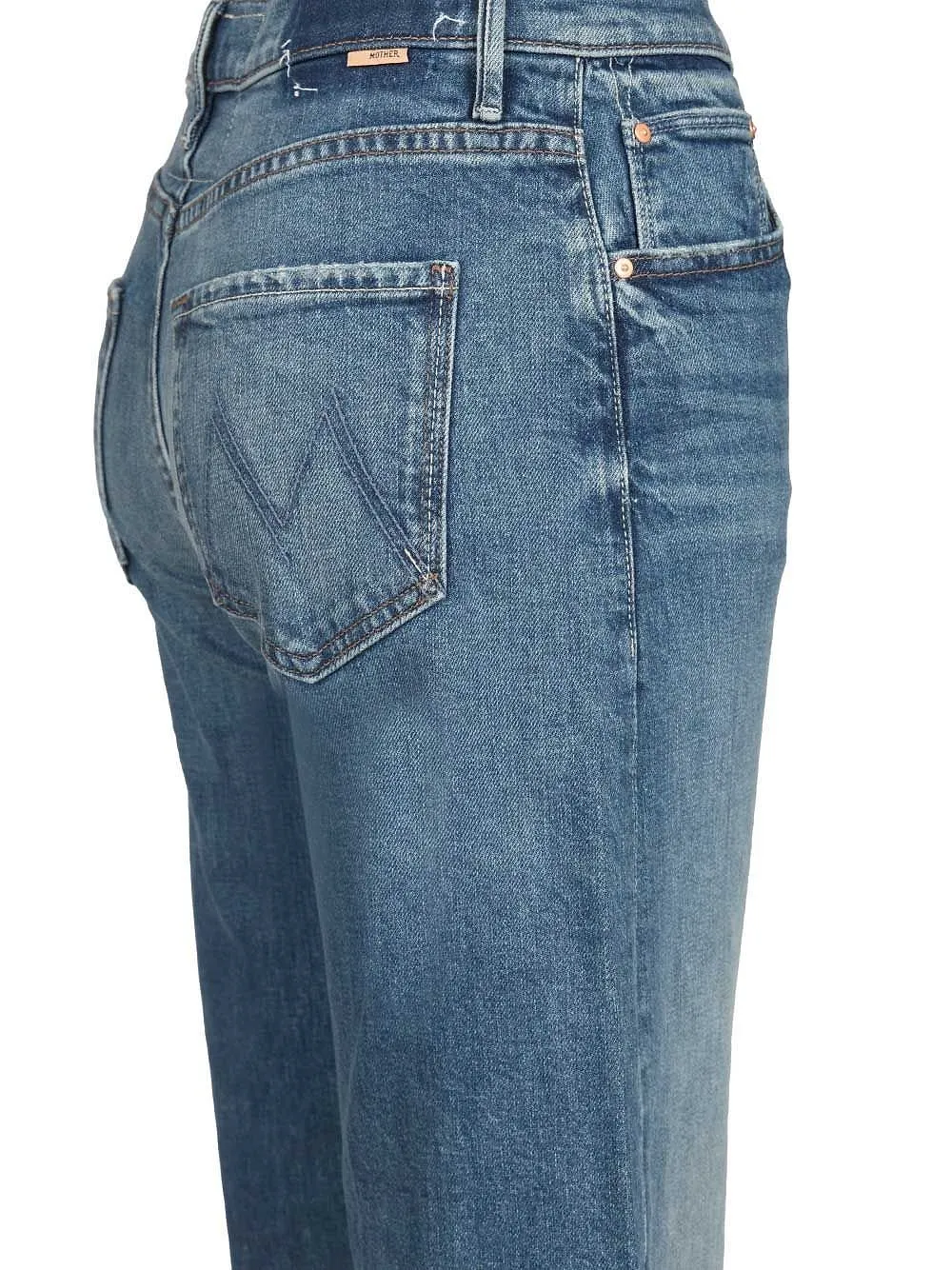 Mother The Mid Rise Lasso Sneak Jeans