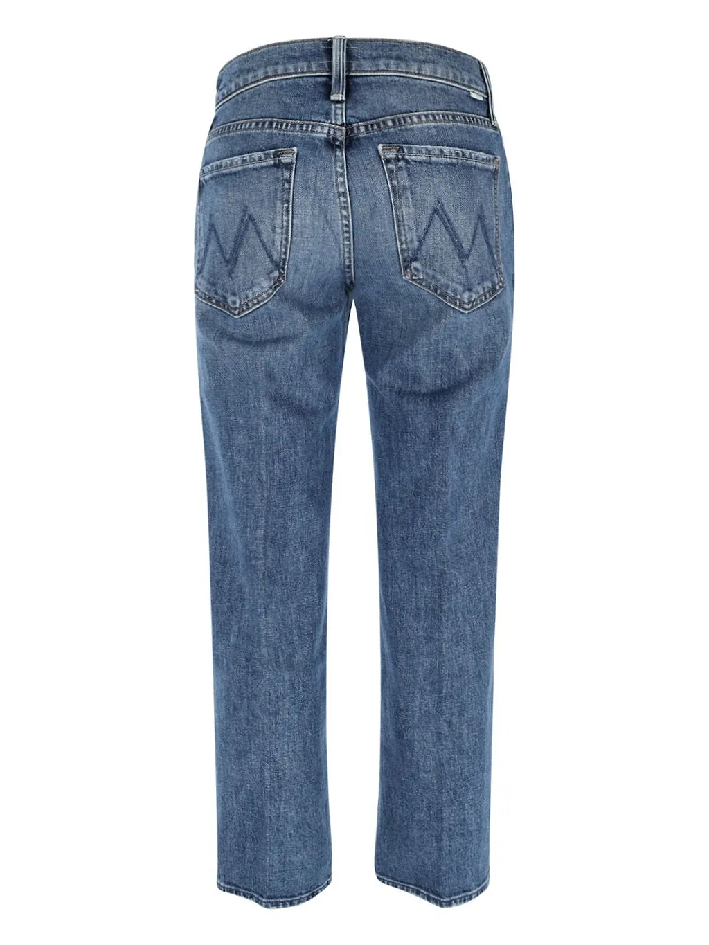 Mother The Mid Rise Rambler Zip Ankle Jeans