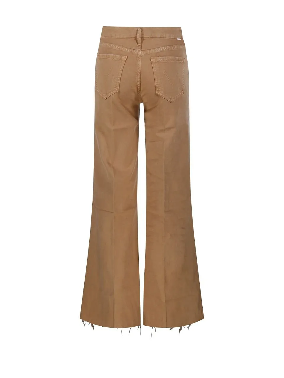 Mother The Roller Fray Wide-Leg Jeans