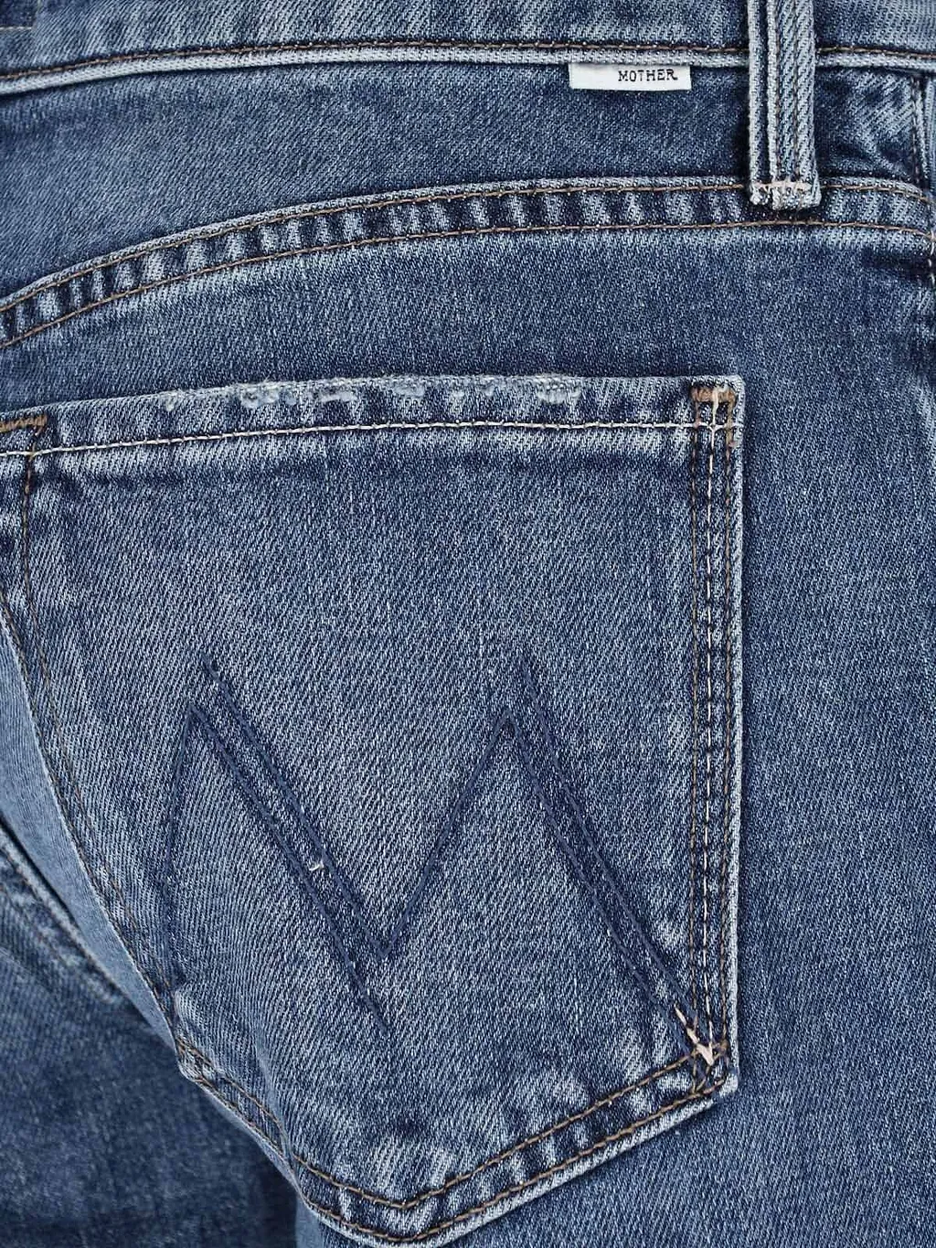 Mother The Mid Rise Rambler Zip Ankle Jeans