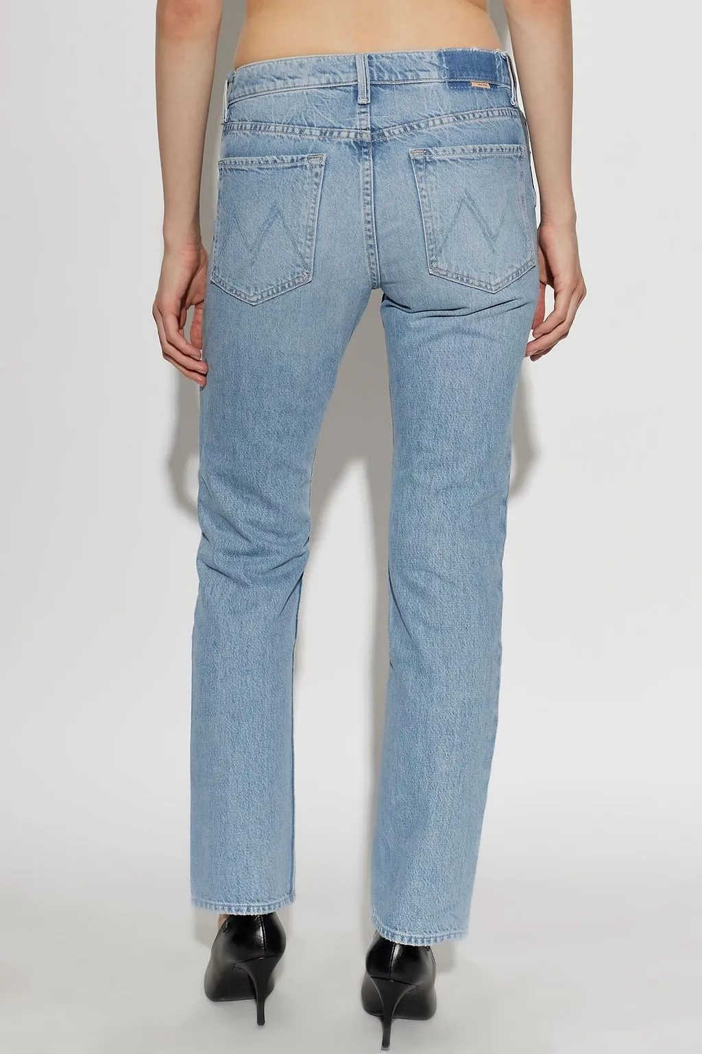 Mother The Tomcat Skimp Straight Jeans
