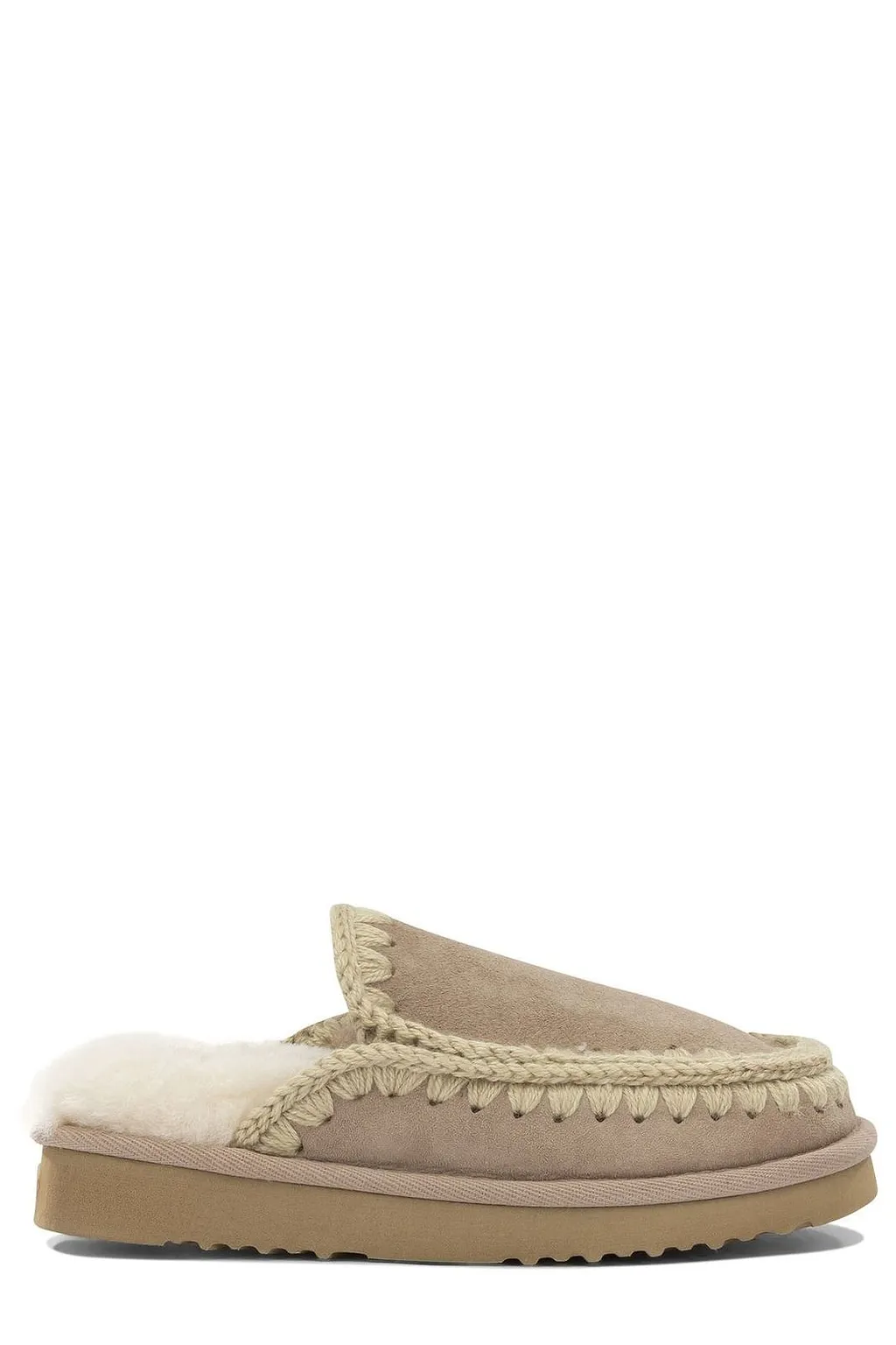 Mou Blanket Stitch Slippers