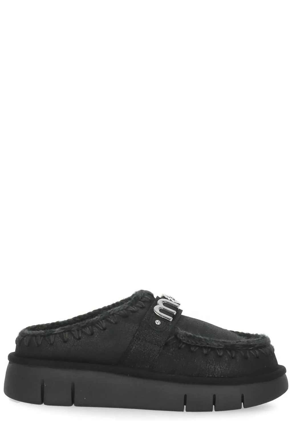 Mou Bounce Logo Lettering Clogs