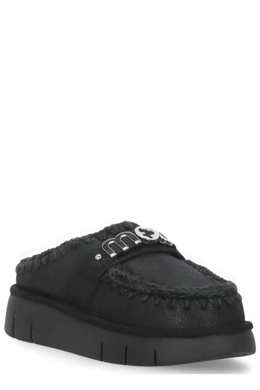 Mou Bounce Logo Lettering Clogs