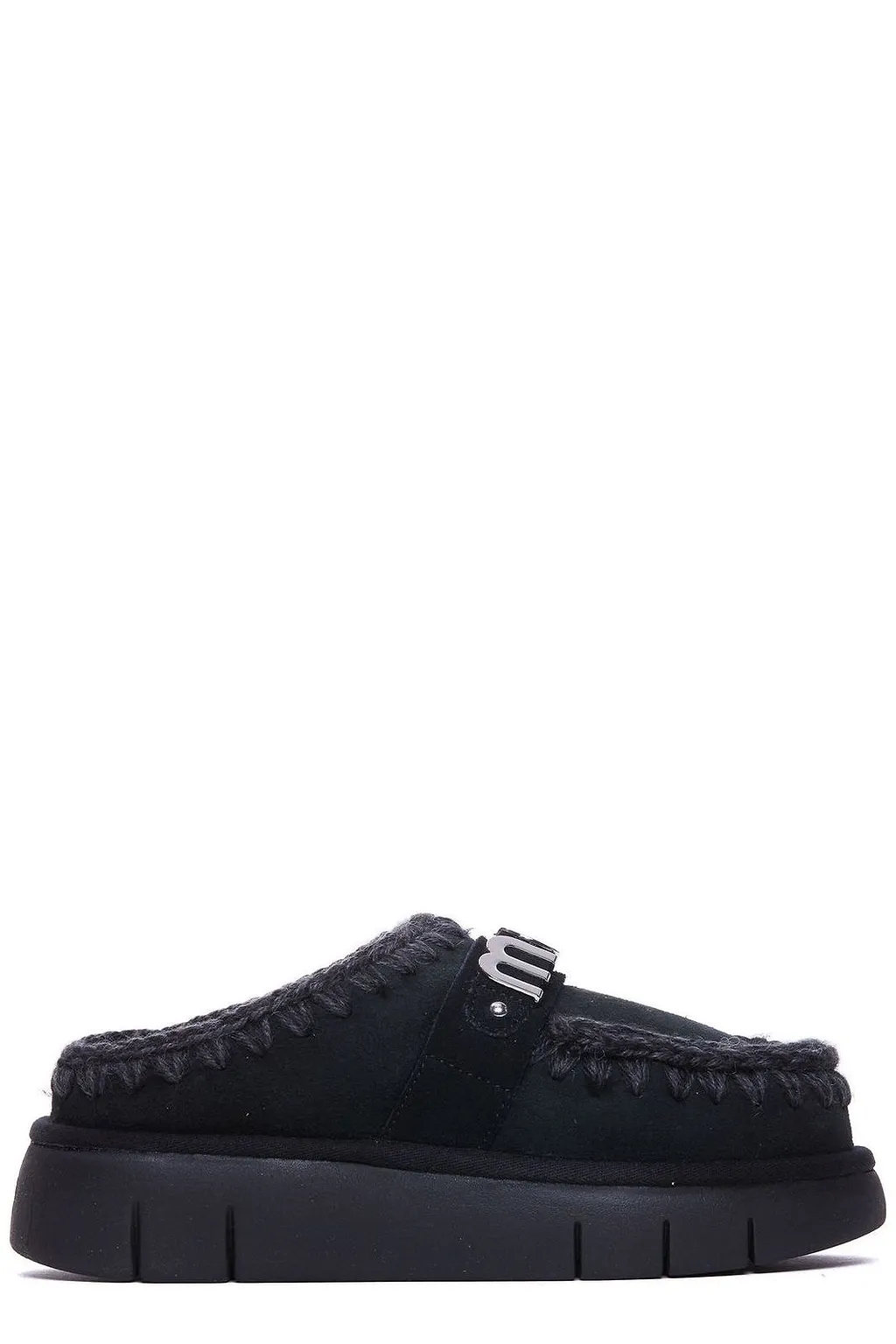 Mou Bounce Velcro Clogs