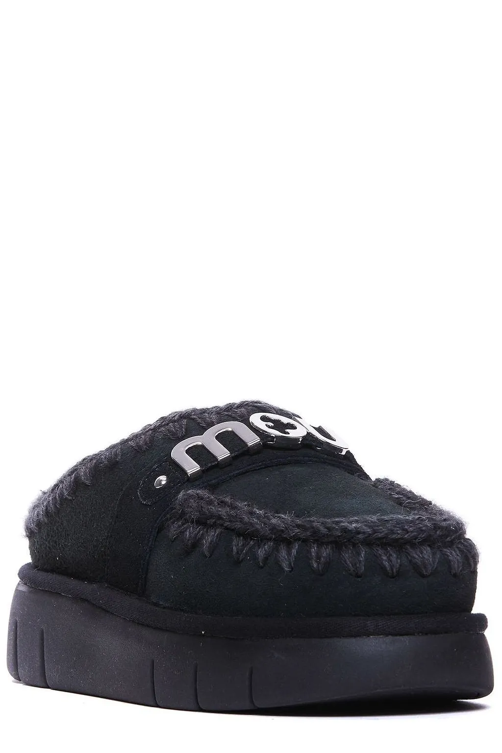 Mou Bounce Velcro Clogs