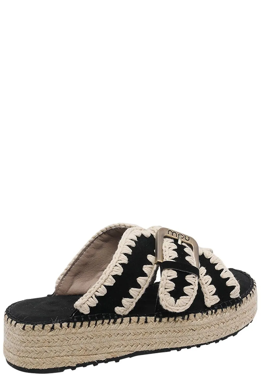 Mou Braided Platform Sandals