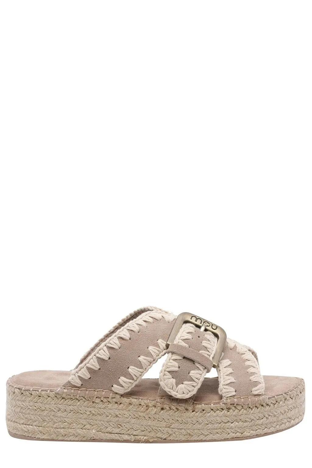 Mou Buckle Platform Sandals
