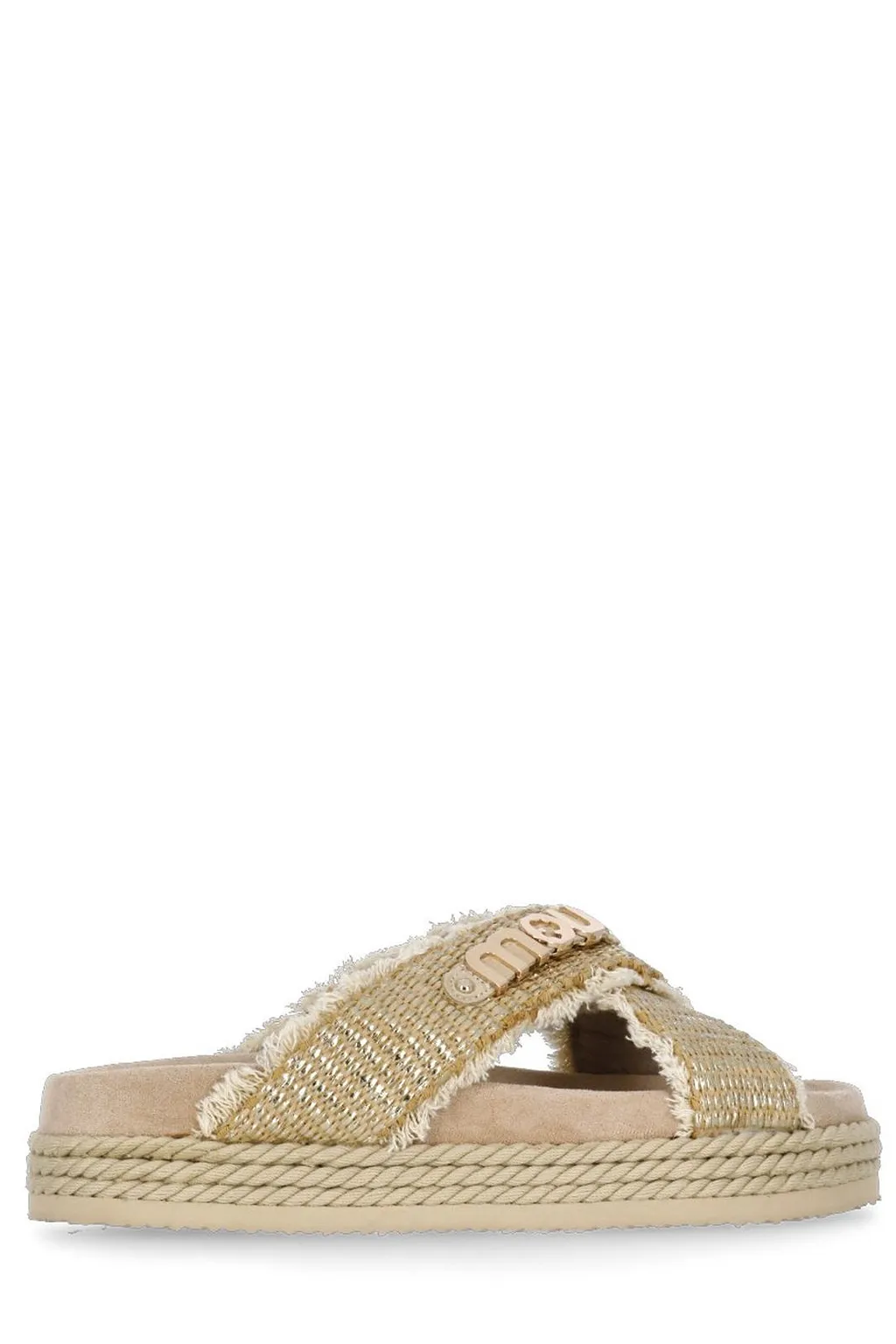 Mou Criss-Cross Rope Sandals
