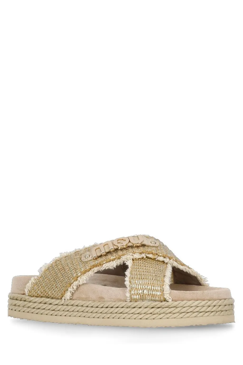 Mou Criss-Cross Rope Sandals