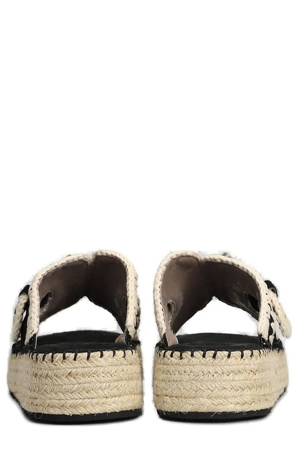 Mou Crossover Strapped Sandals