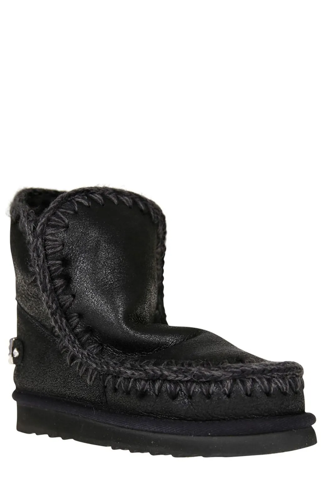 Mou Eskimo 18 Stitched Trim Ankle Boots
