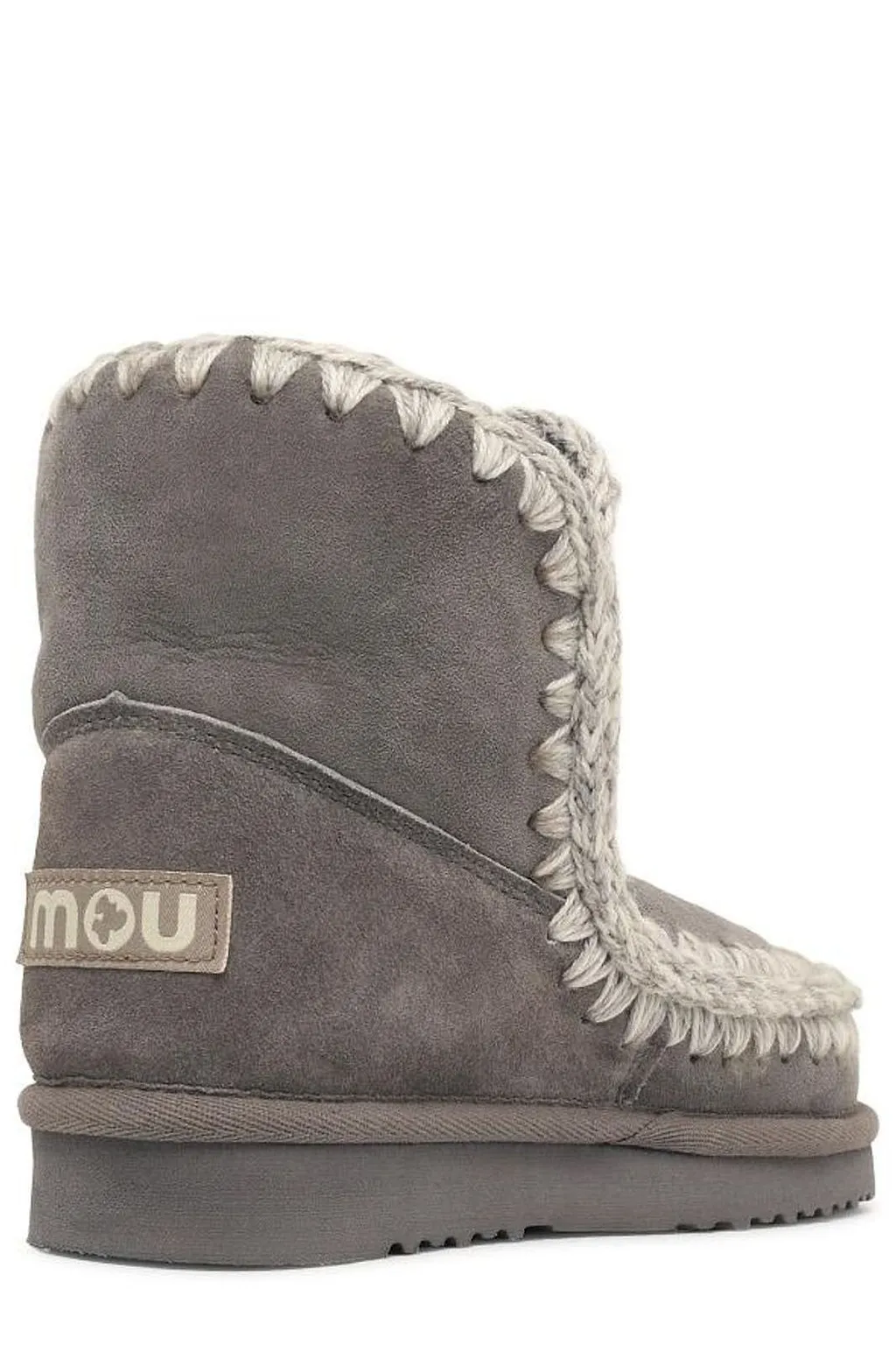 Mou Eskimo 18 Stitch-Trim Ankle Boots