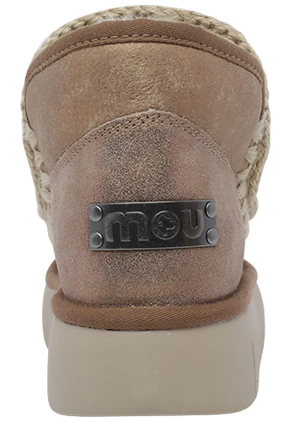 Mou Eskimo Bounce Stitch-Trim Boots