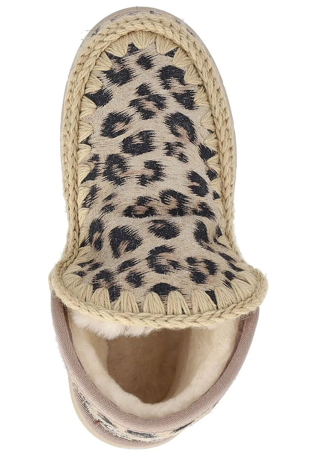Mou Eskimo Bounce Leopard Printed Sneakers
