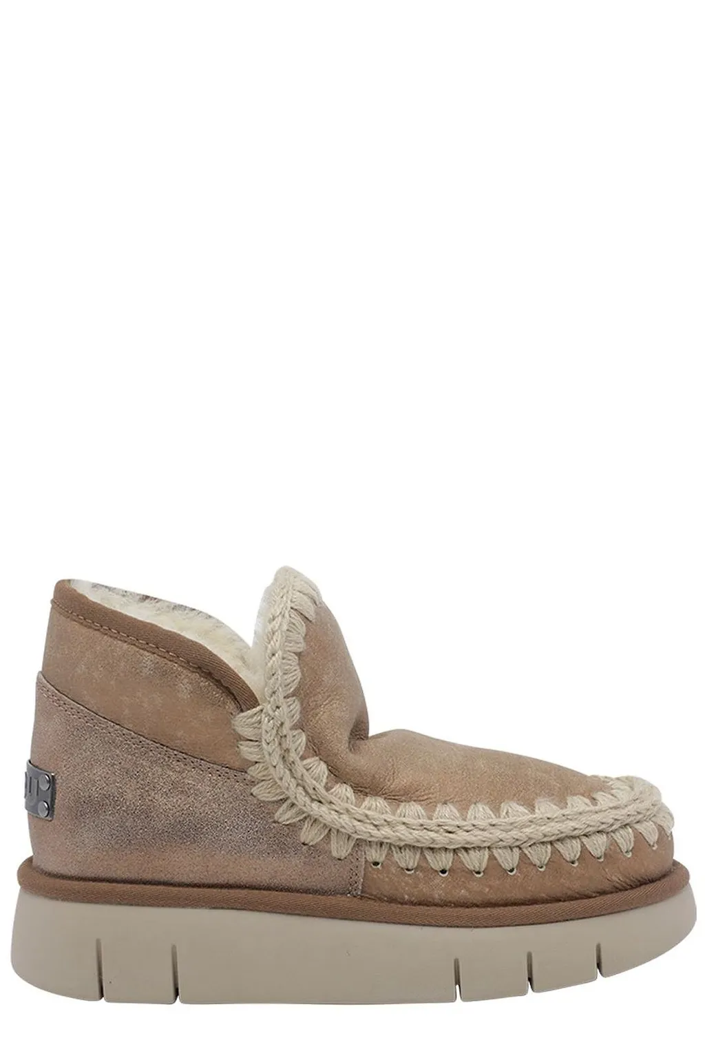 Mou Eskimo Bounce Stitch-Trim Boots