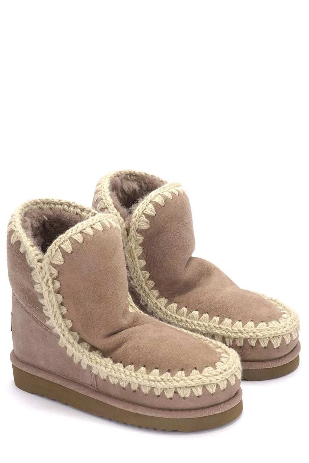 Mou Eskimo Contrast Stitch Boots