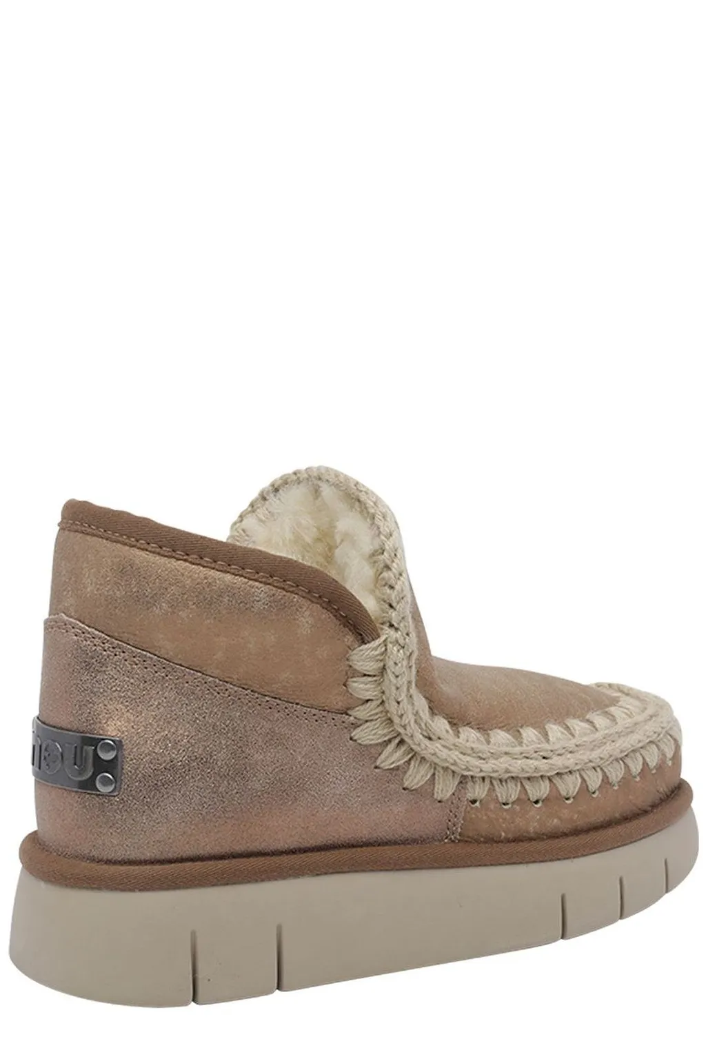 Mou Eskimo Bounce Stitch-Trim Boots