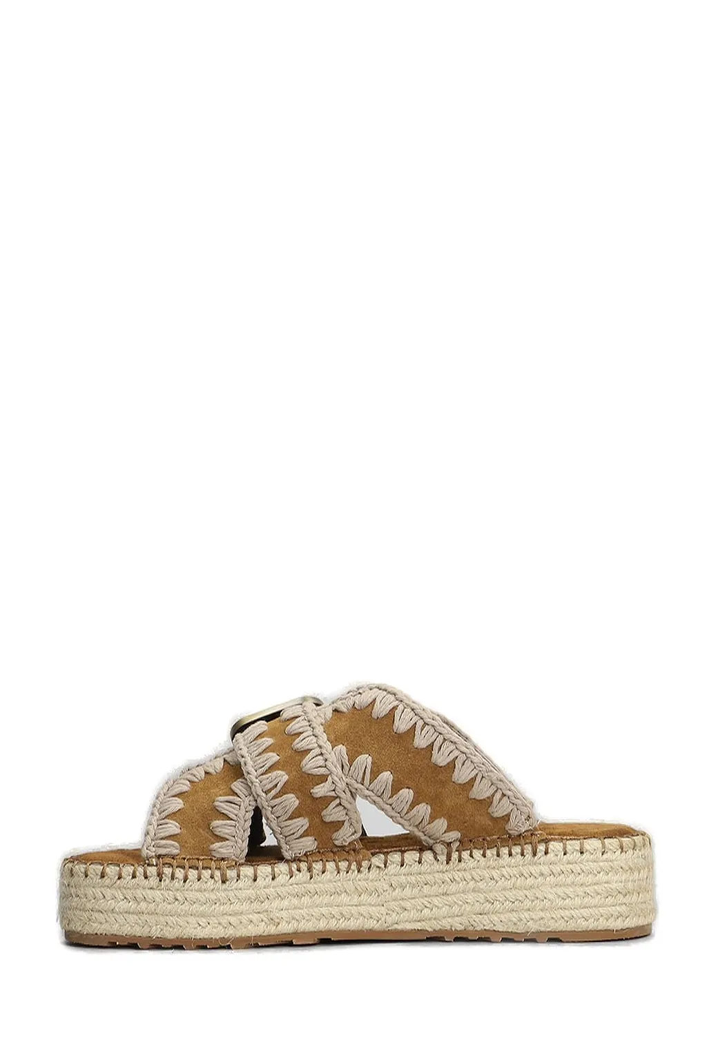 Mou Crossover Strapped Sandals