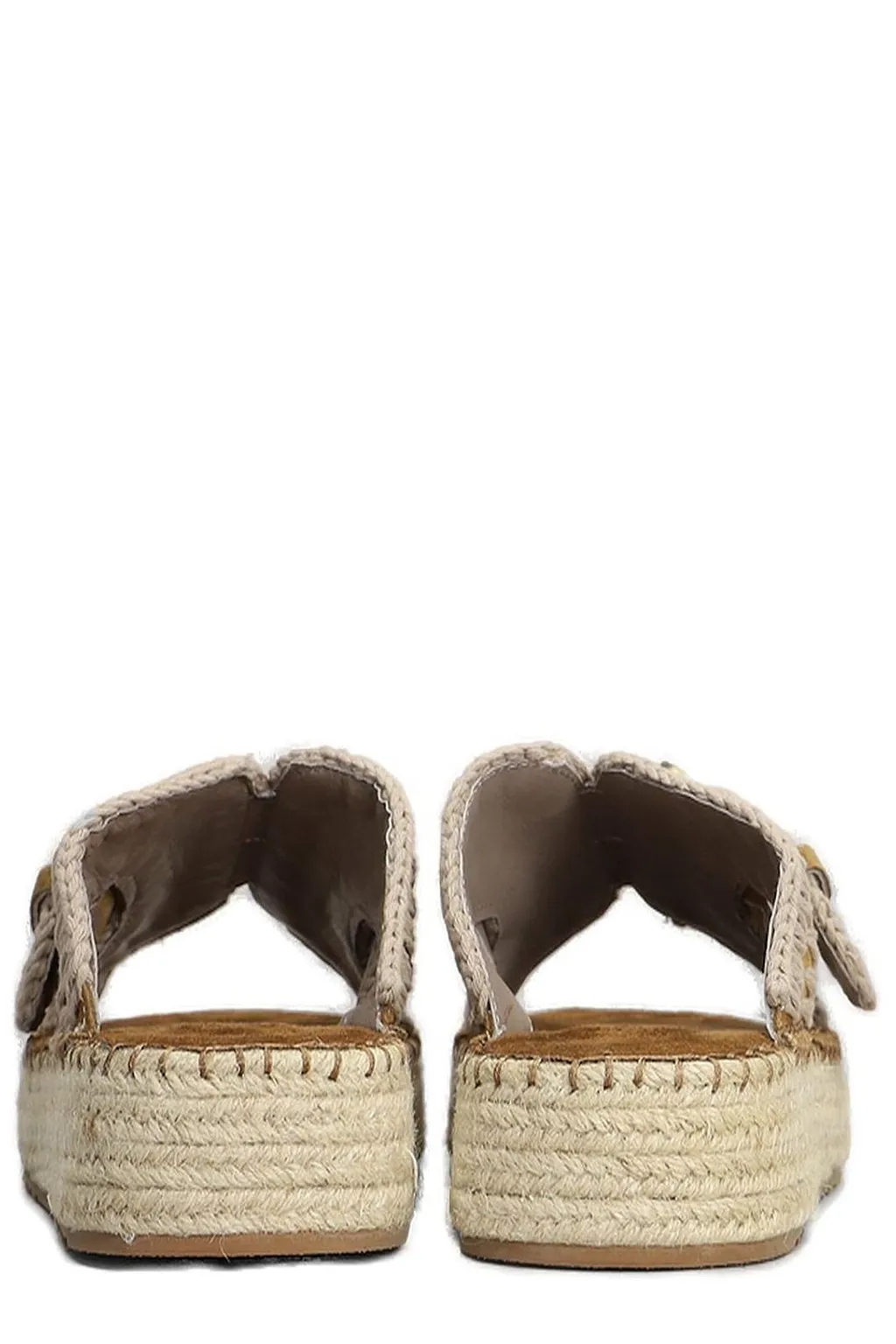Mou Crossover Strapped Sandals