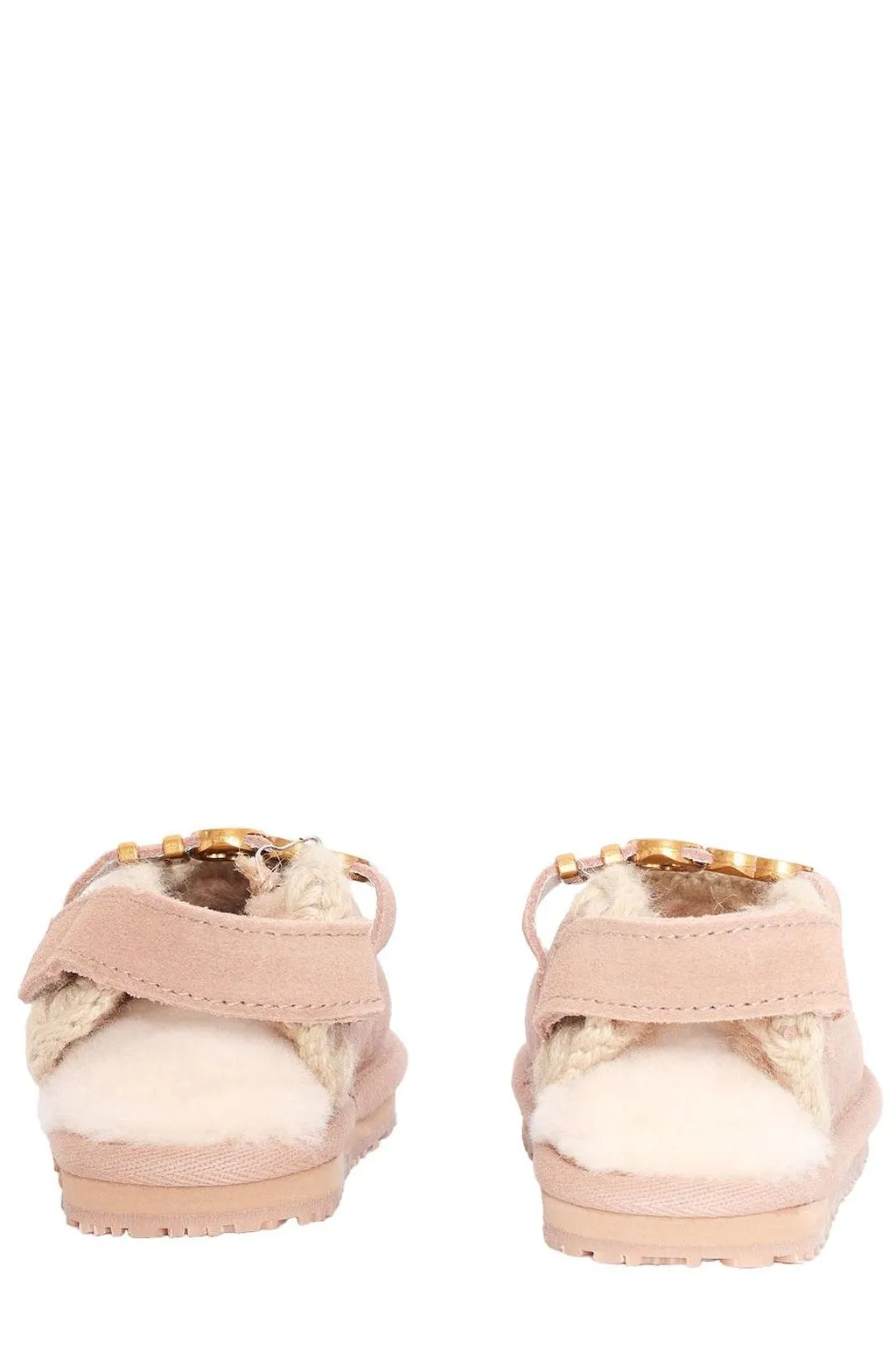 Mou Kids Back Strap Slippers