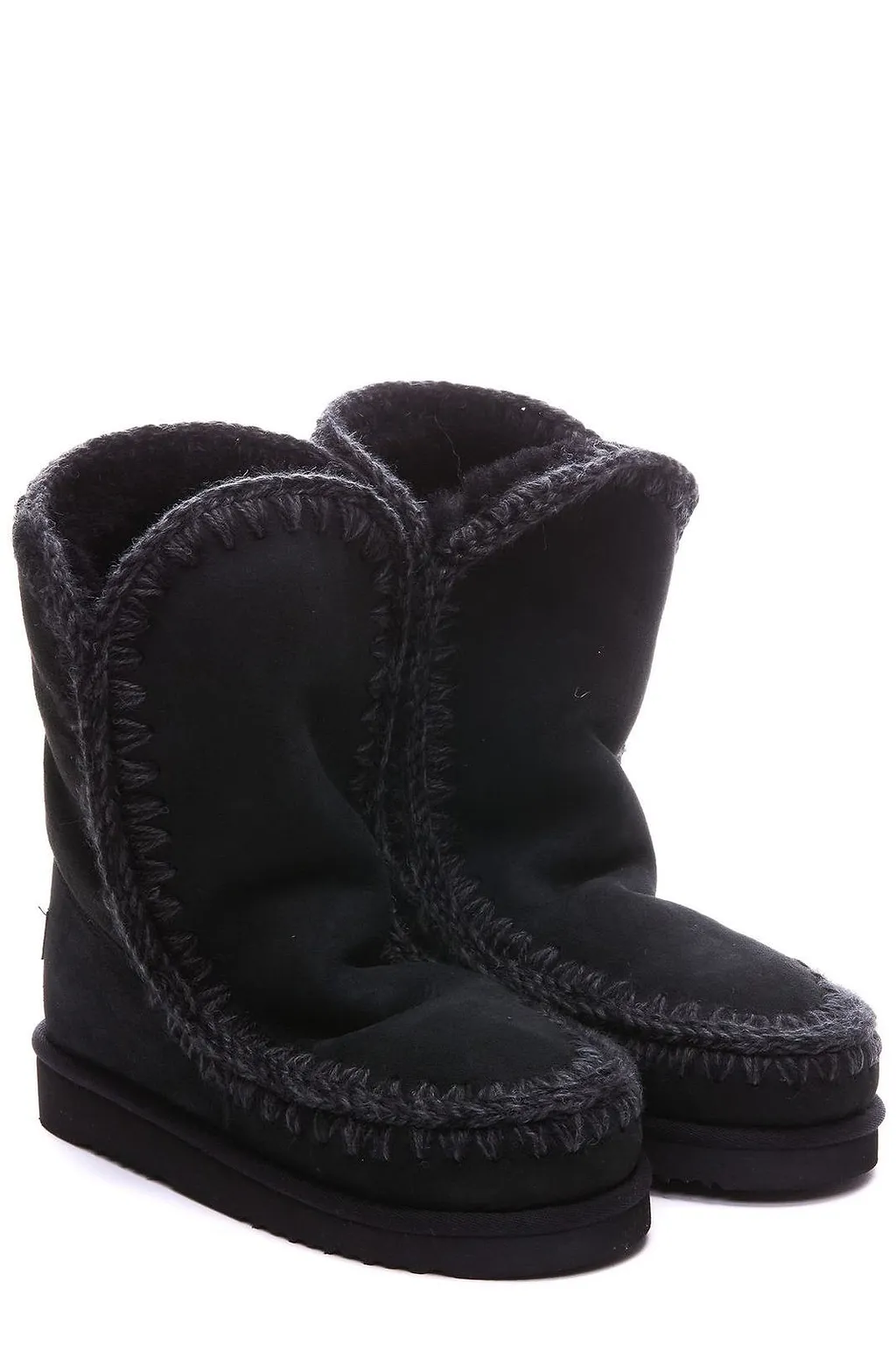 Mou Eskimo Stitch-Trim Boots