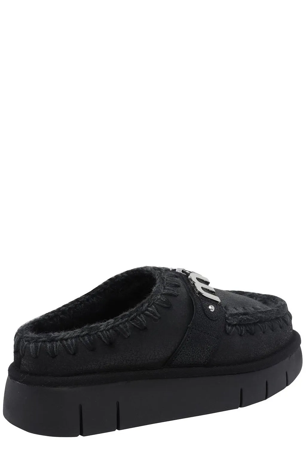 Mou Logo Strap Clogs
