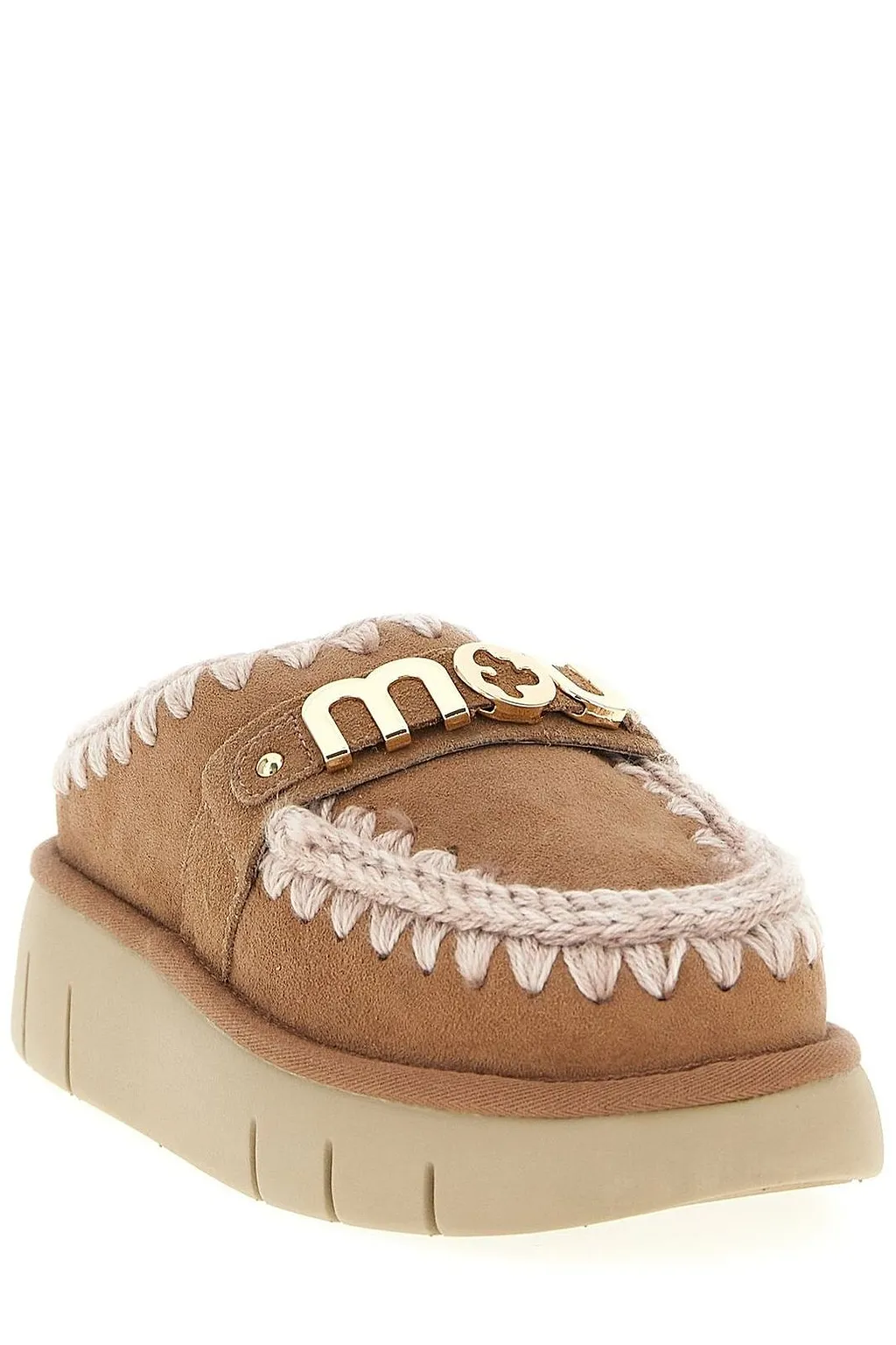 Mou Bounce Logo Lettering Clogs