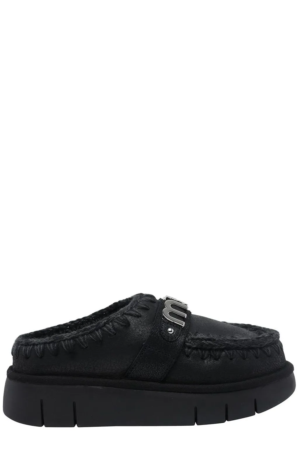 Mou Logo Strap Clogs