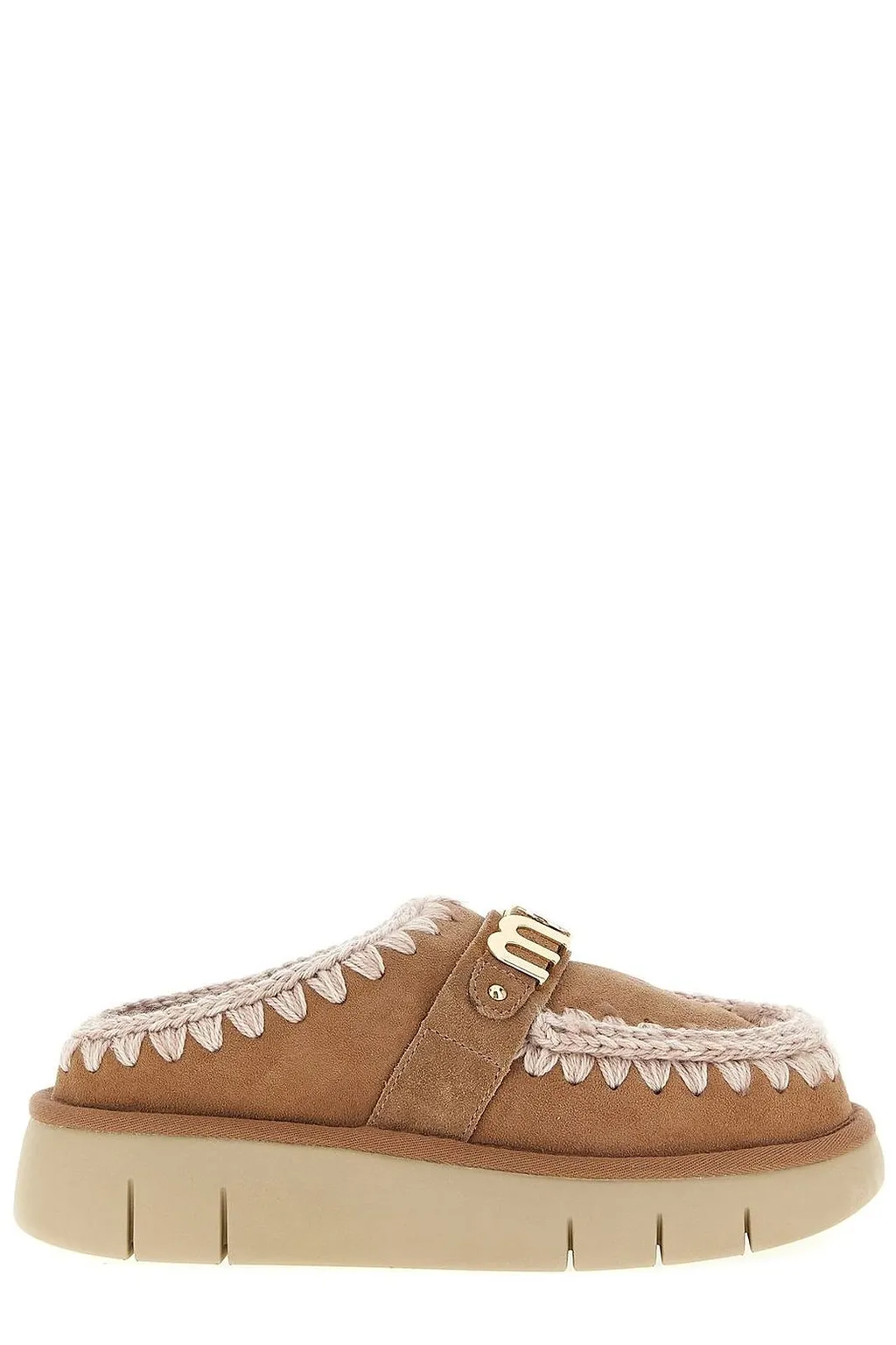 Mou Bounce Logo Lettering Clogs