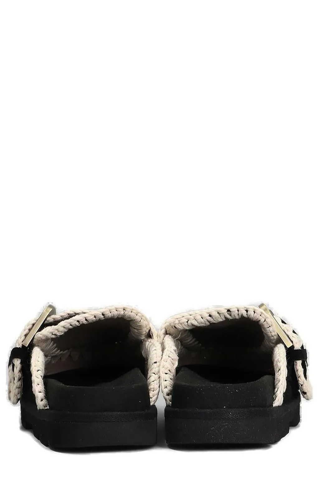 Mou Low Bio Sabot Two Buckled Sandals