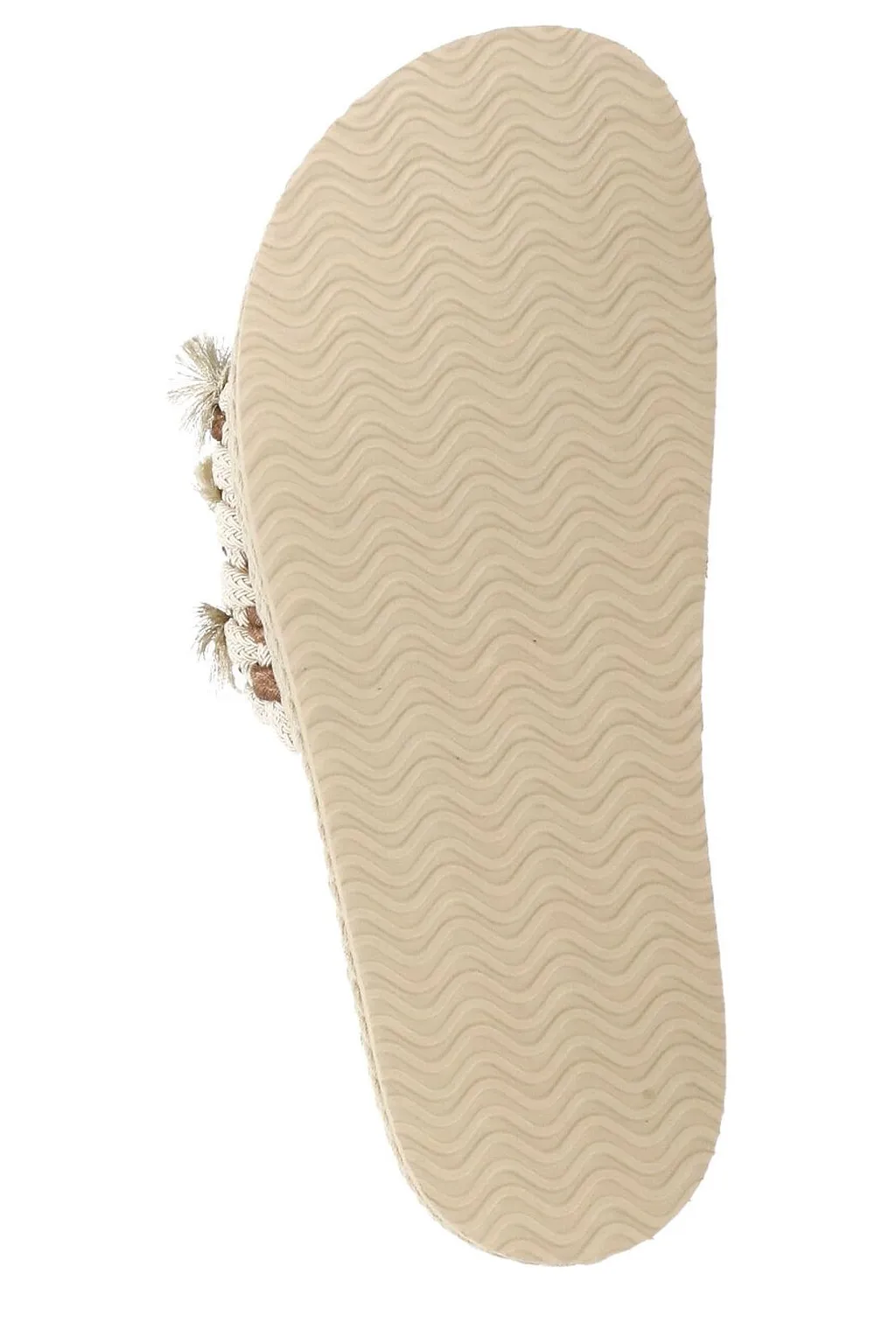 Mou Monoband Rope Fringed Sandals