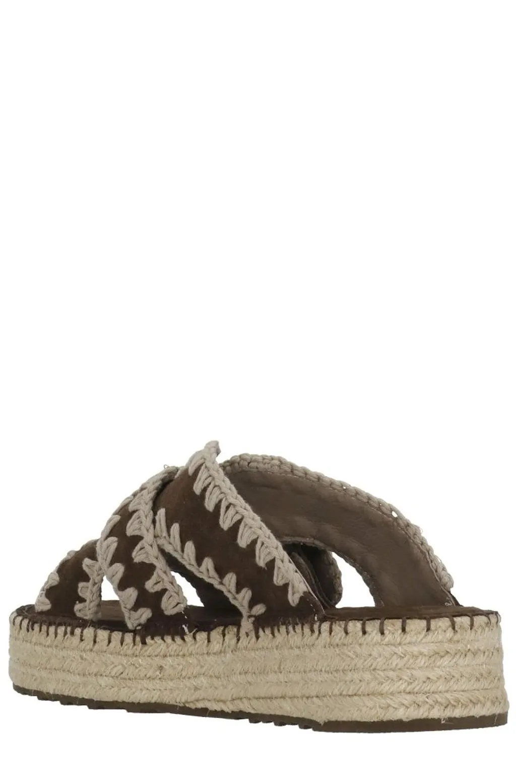 Mou Crossover Strapped Sandals