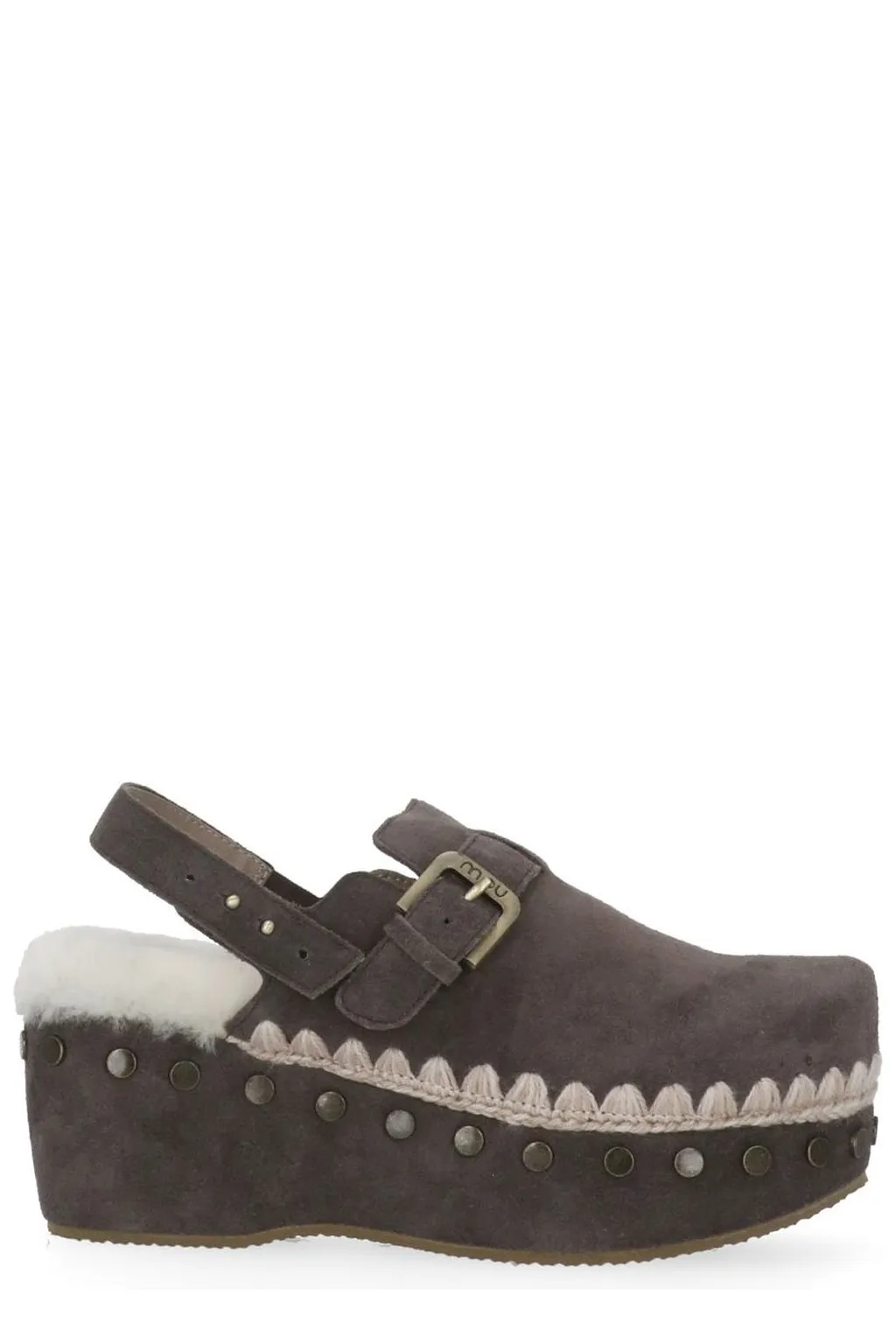 Mou Wedge Slingback Sandals