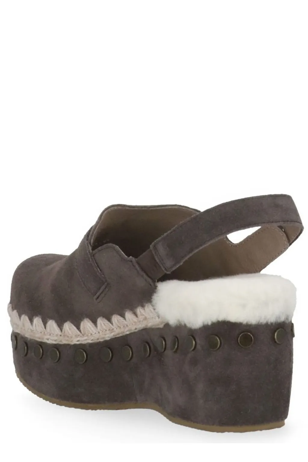 Mou Wedge Slingback Sandals