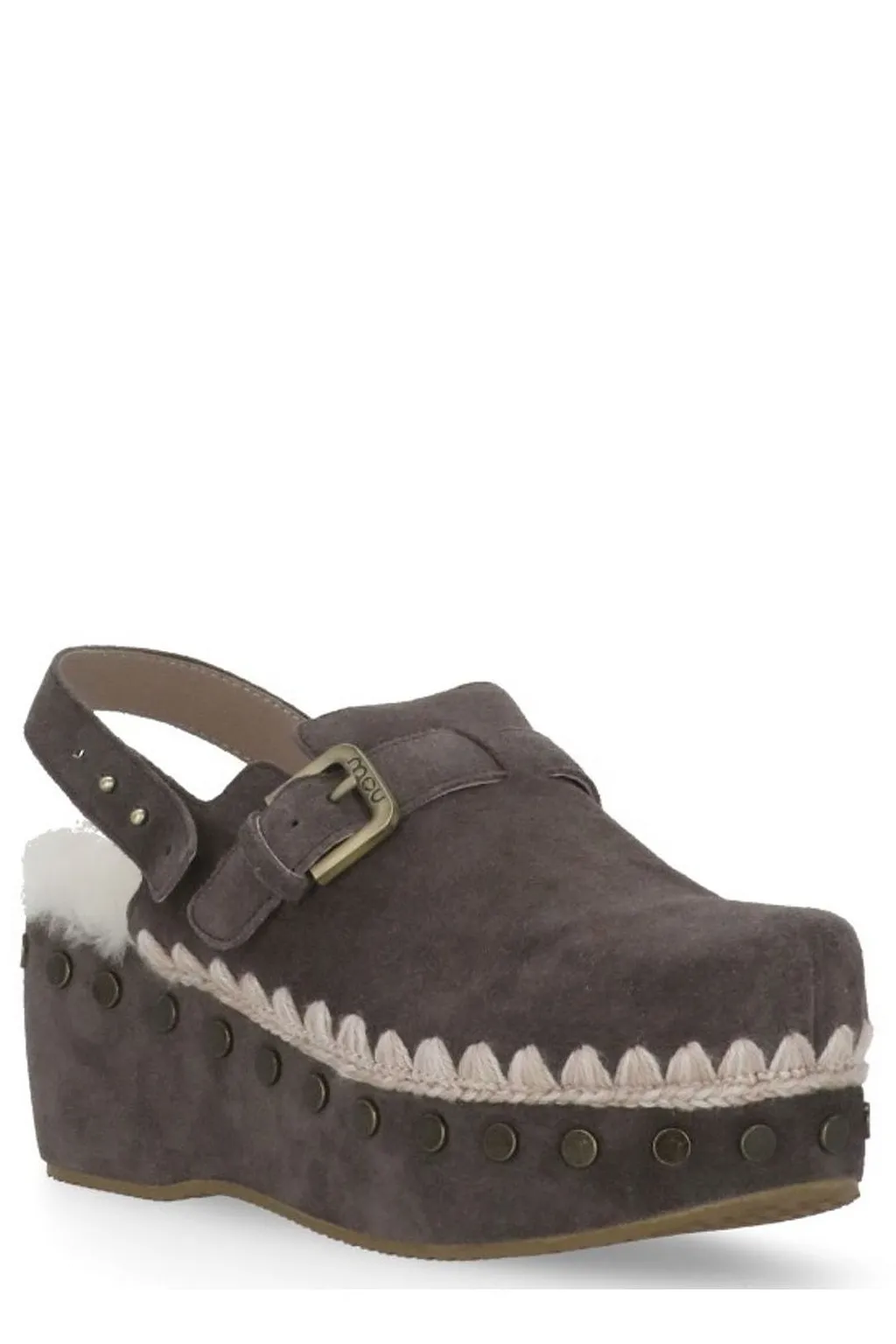 Mou Wedge Slingback Sandals