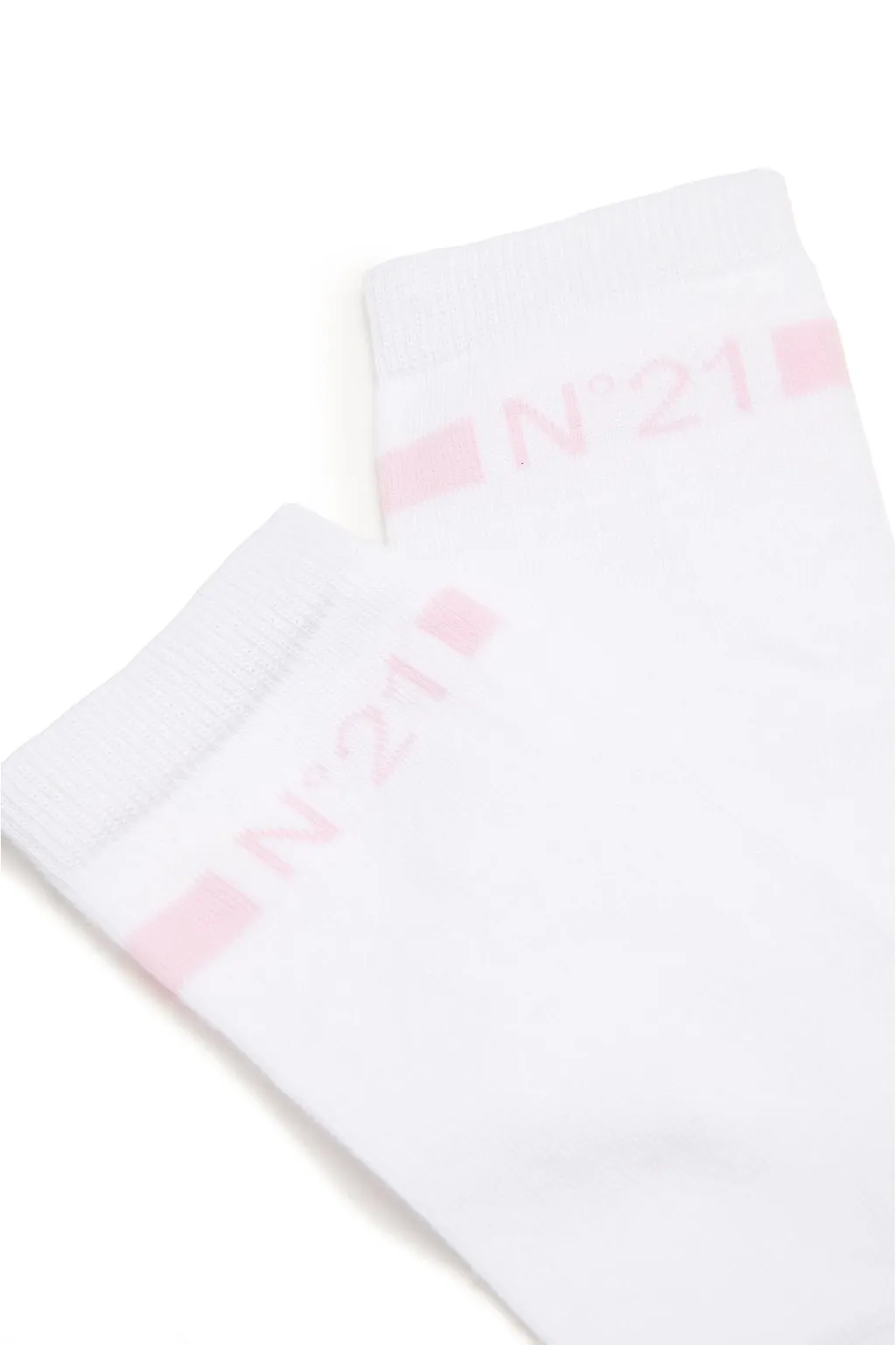 N°21 Kids Logo Intarsia-Knit Socks