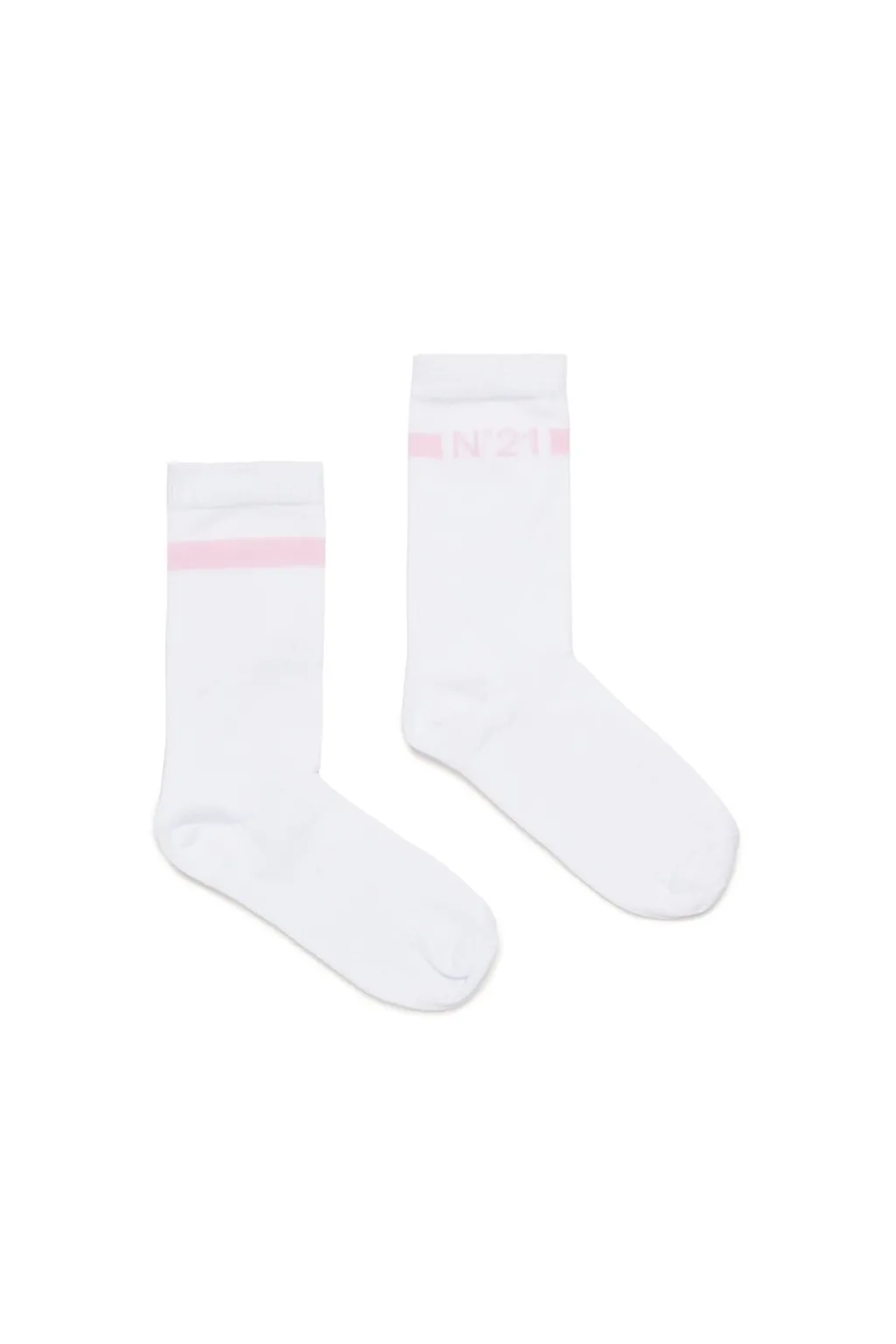 N°21 Kids Logo Intarsia-Knit Socks