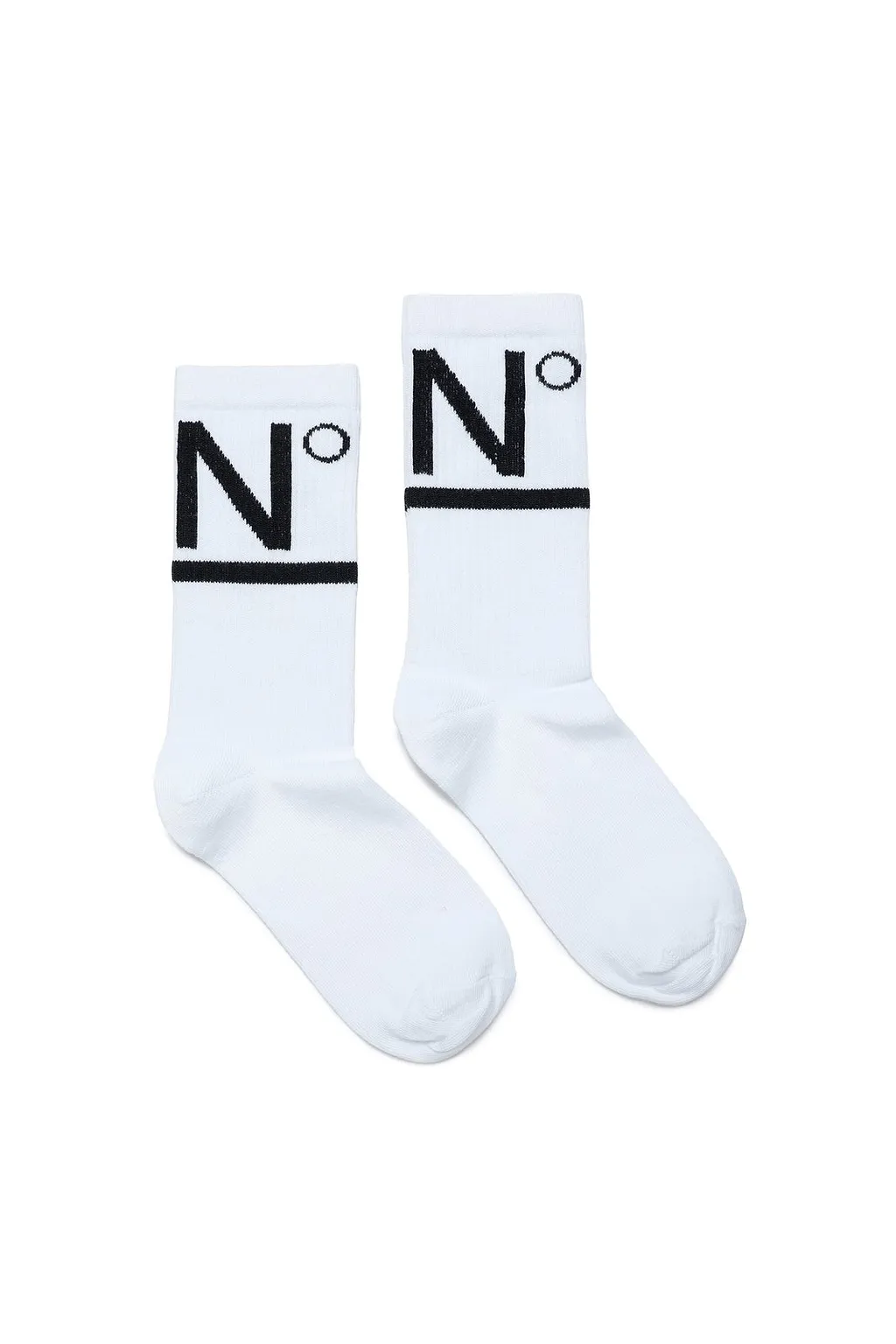 N°21 Kids Logo Intarsia Socks