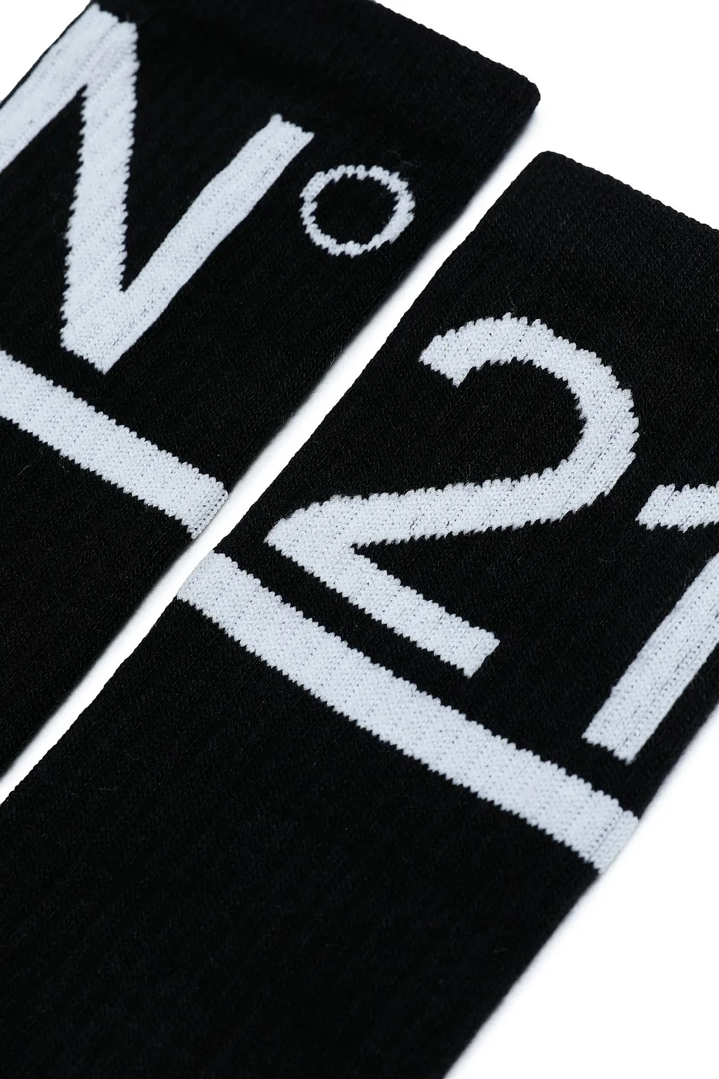 N°21 Kids Logo Intarsia Socks