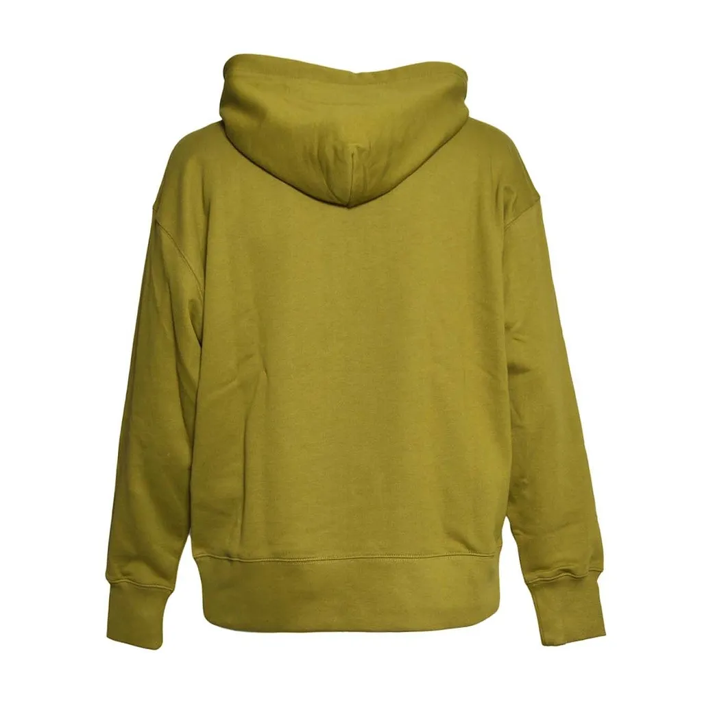Msgm Logo Printed Drawstring Hoodie