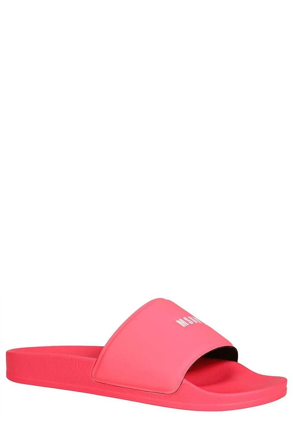 Msgm Logo Printed Open-Toe Sandals