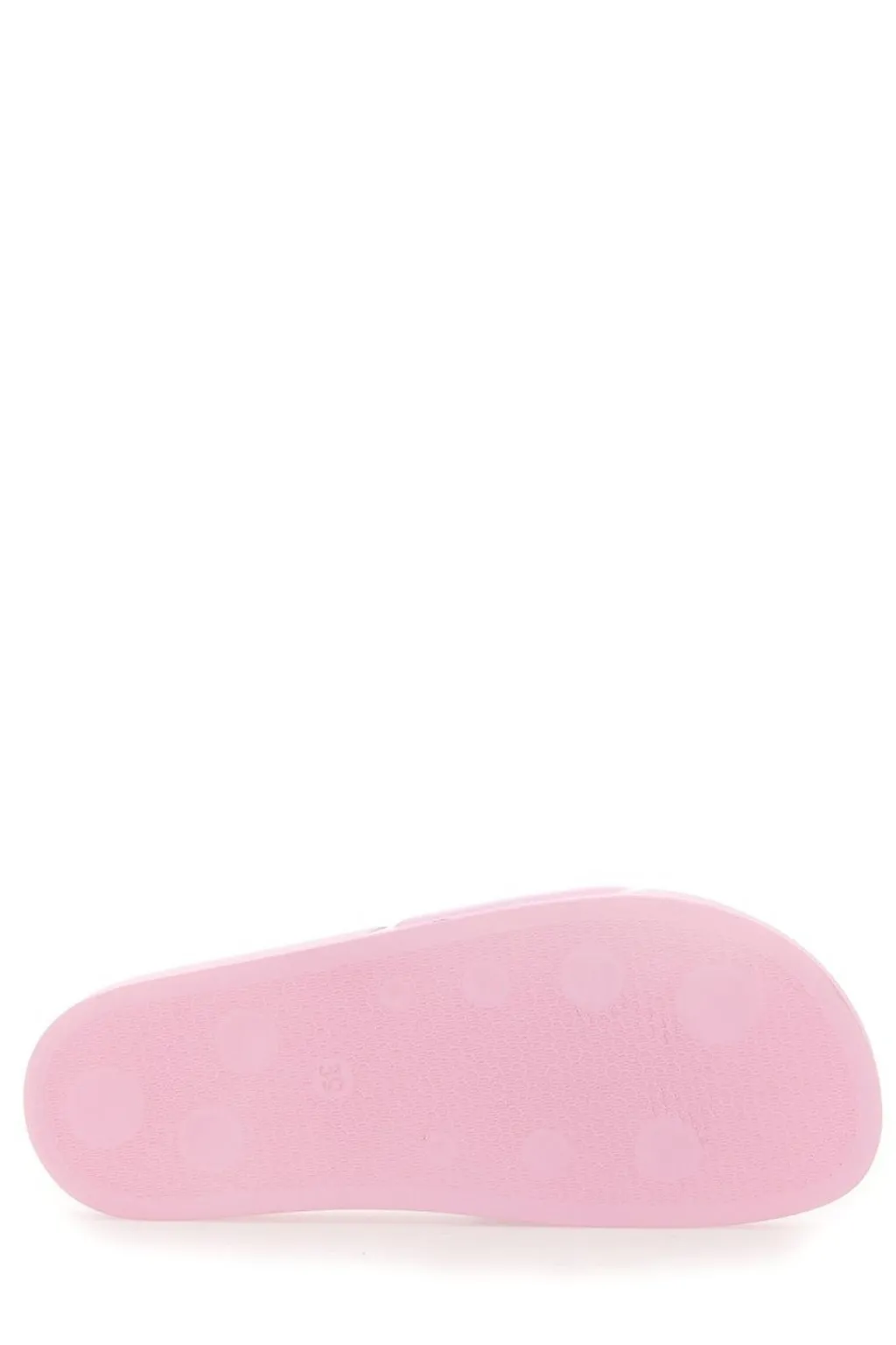 Msgm Logo Printed Open-Toe Sandals