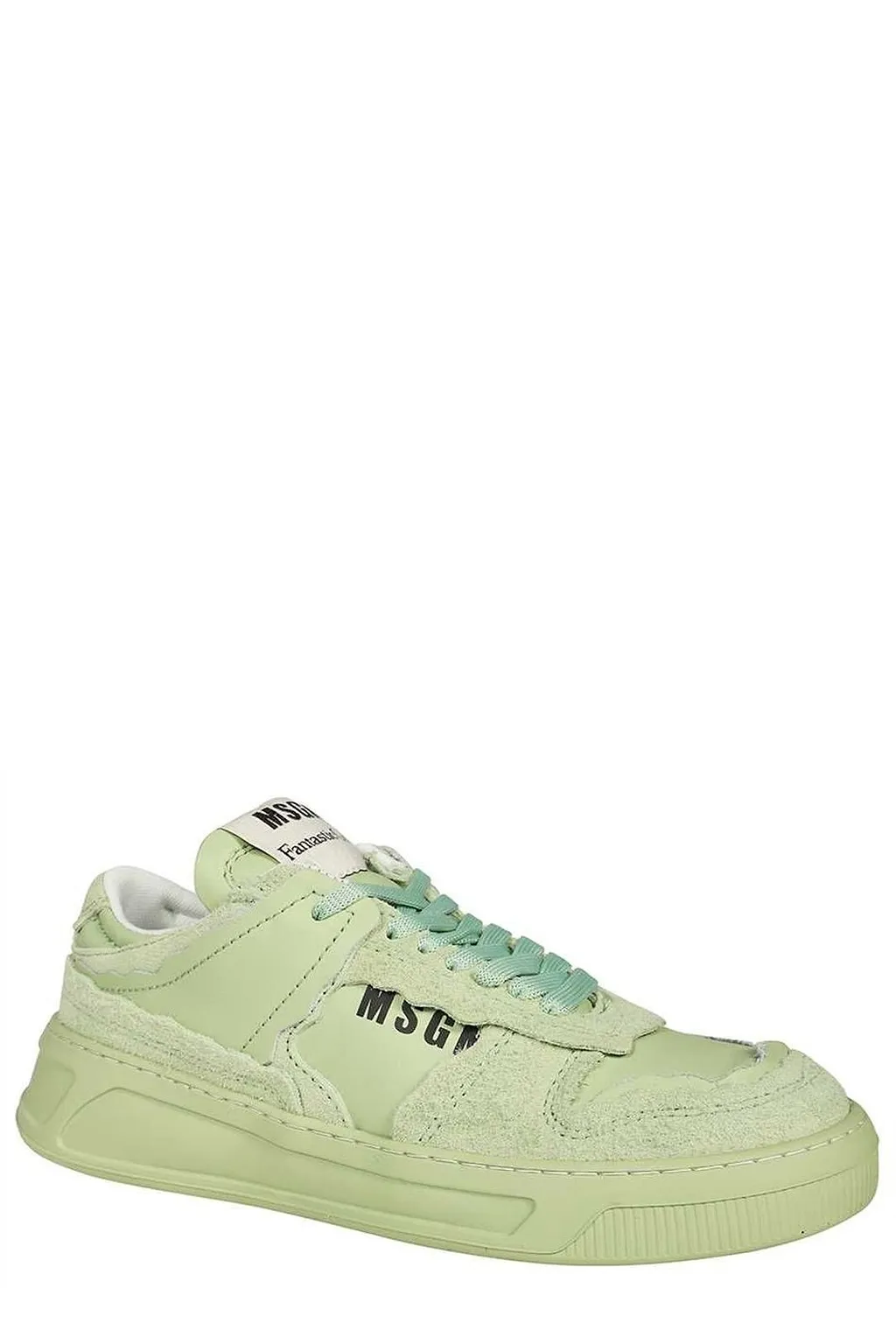 Msgm Logo Printed Low-Top Sneakers