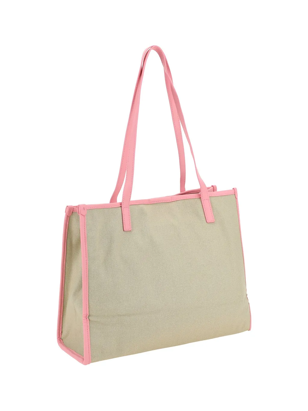Msgm Medium Logo-Printed Top Handle Bag