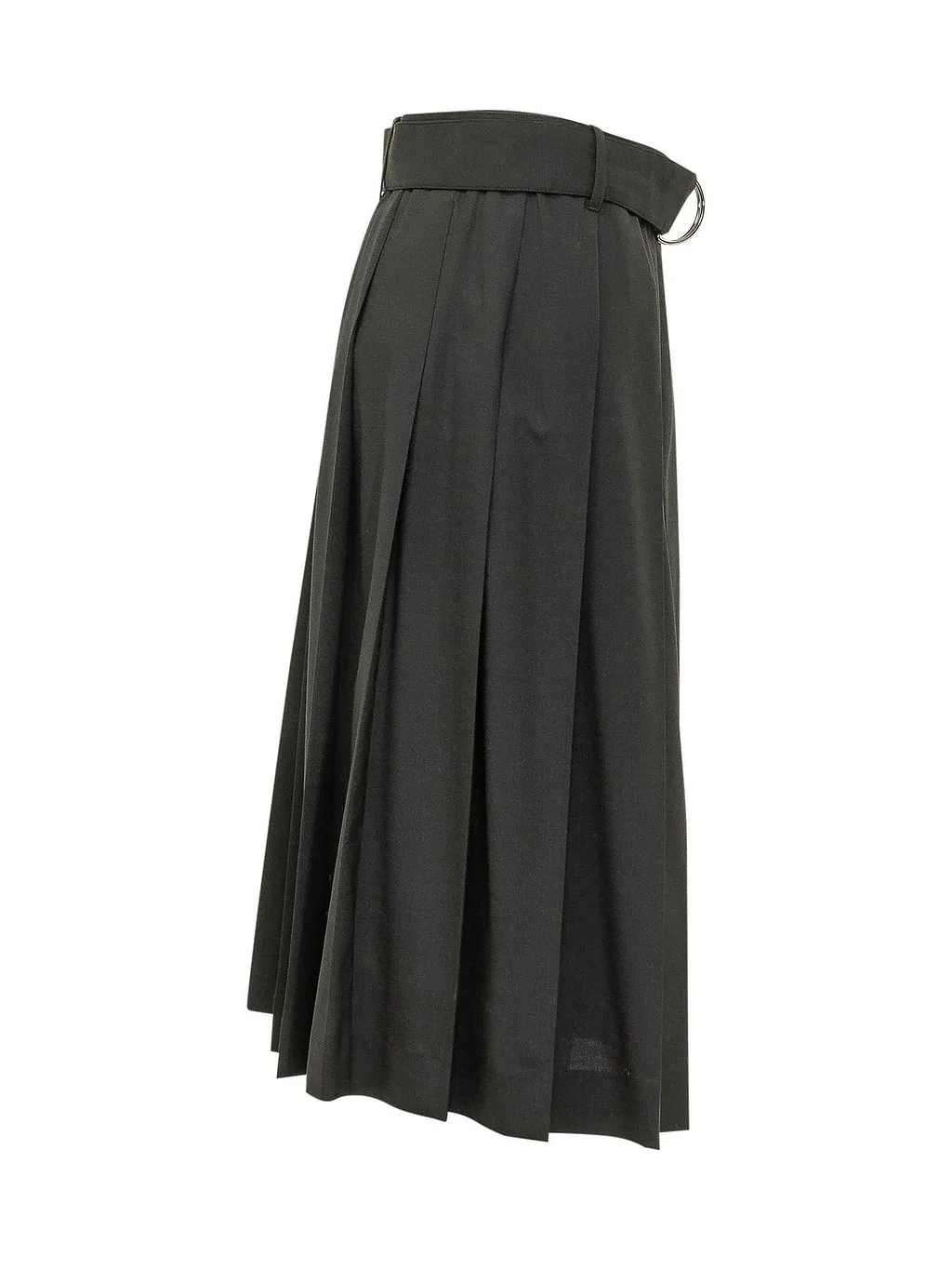 Msgm Pleated Belted Skirt
