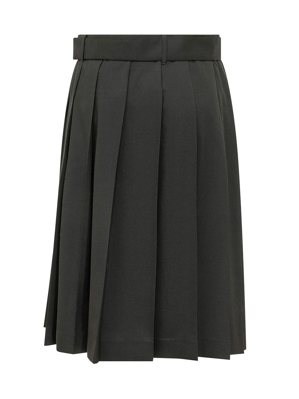 Msgm Pleated Belted Skirt