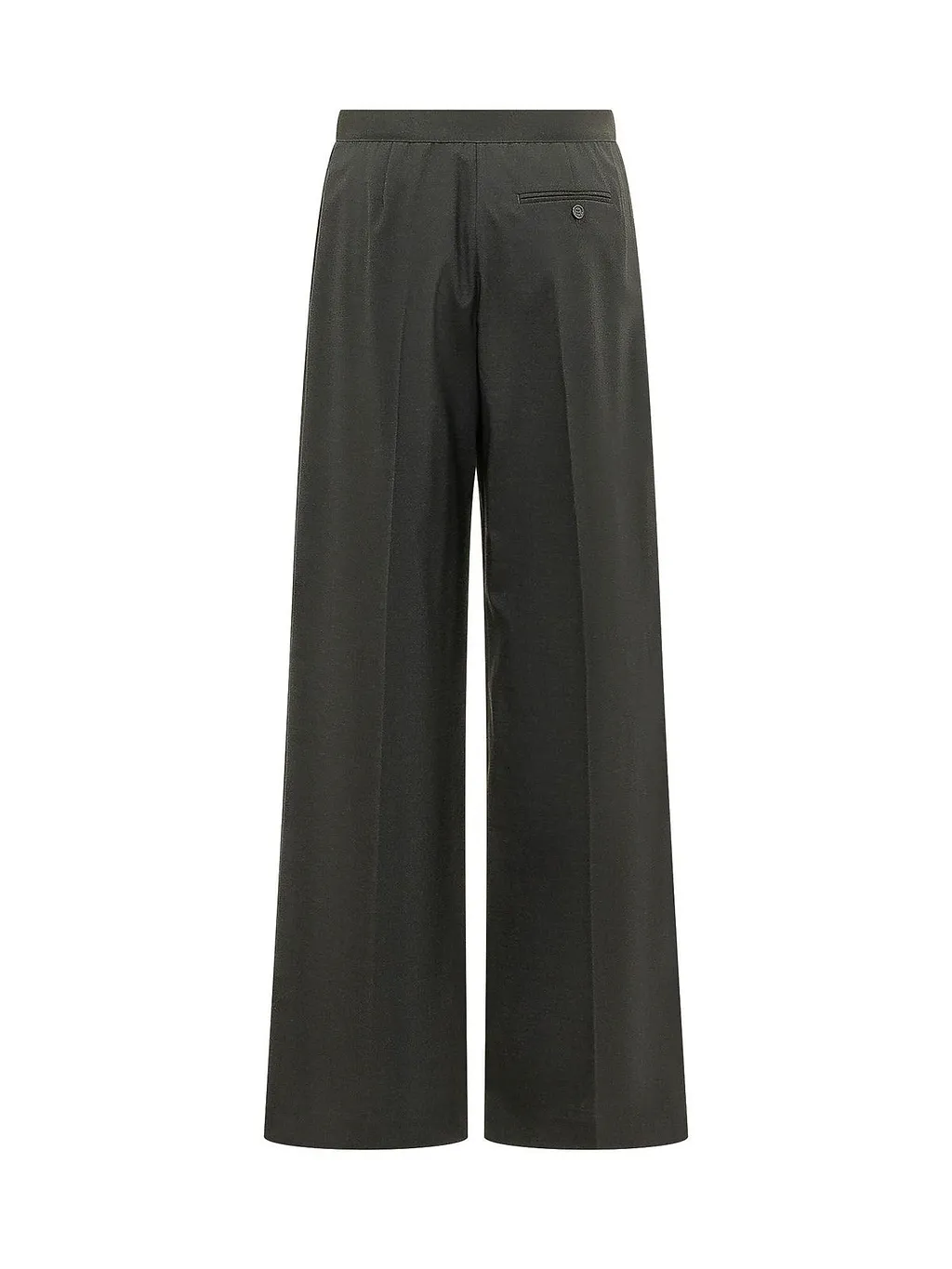 Msgm Pleated Wide-Leg Pants