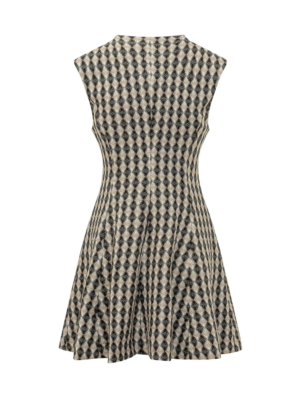 Msgm Sleeveless Button-Front Dress